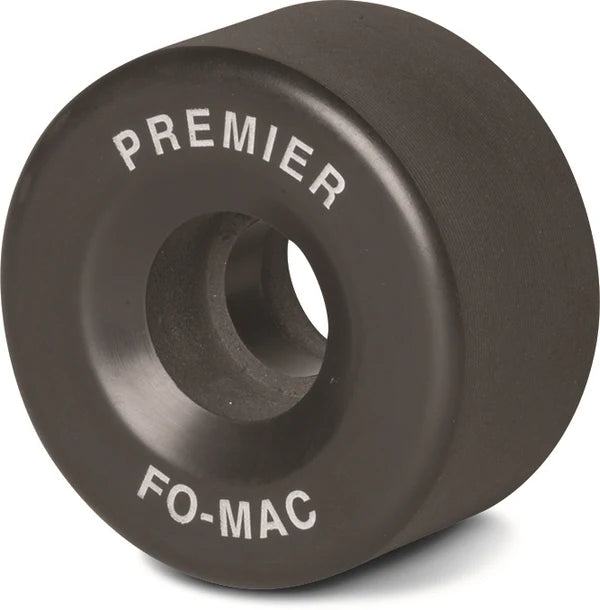 Sure-Grip Fo-mac Premier 57mm (Set of 8) Solid Black Roller Skate Wheels