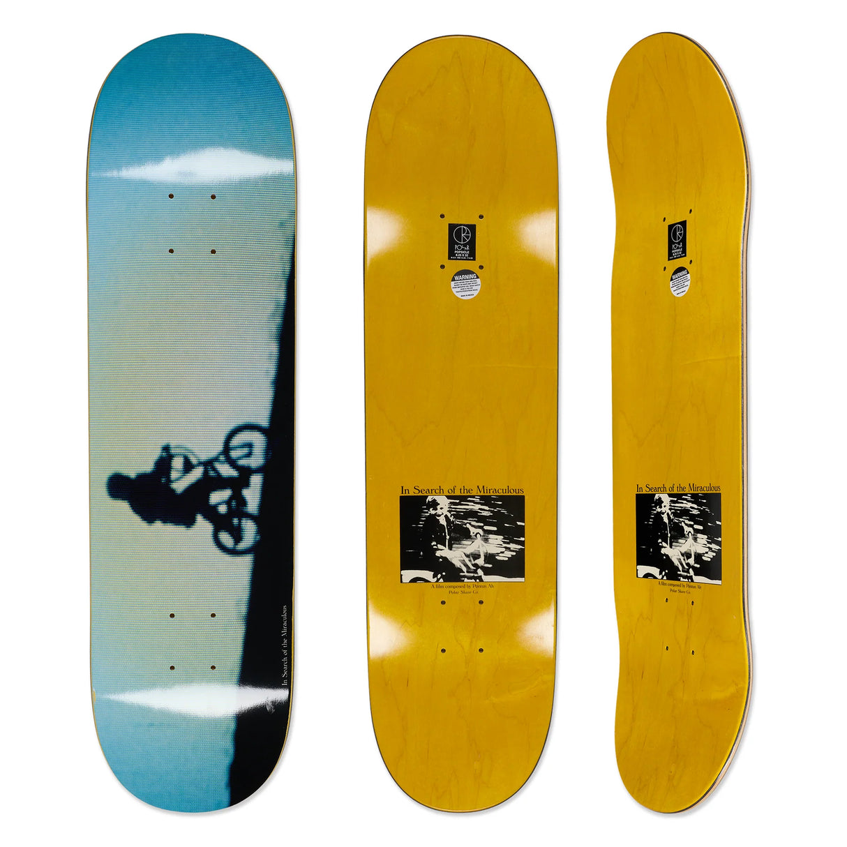 Polar In Search Of The Miraculous BMX Dreams 8.25" Skateboard Deck