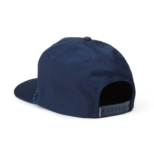 Seager Branded Blue Snapback Hat