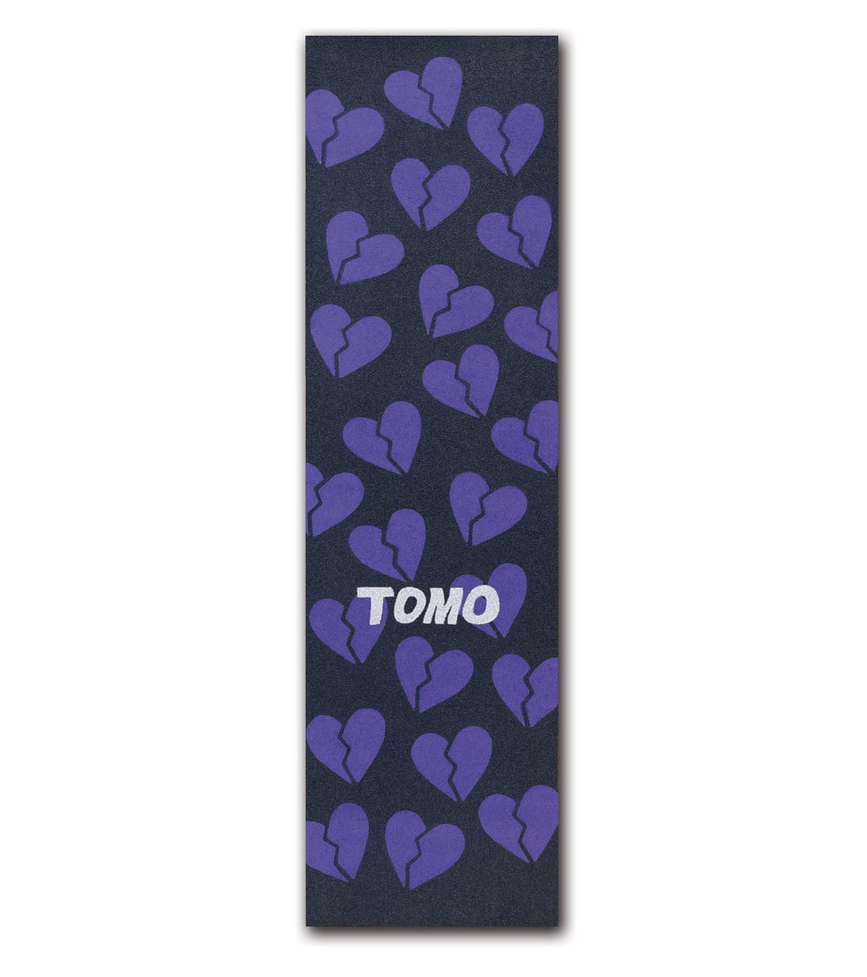 Tomo Broken Hearts - Purple Graphic Griptape