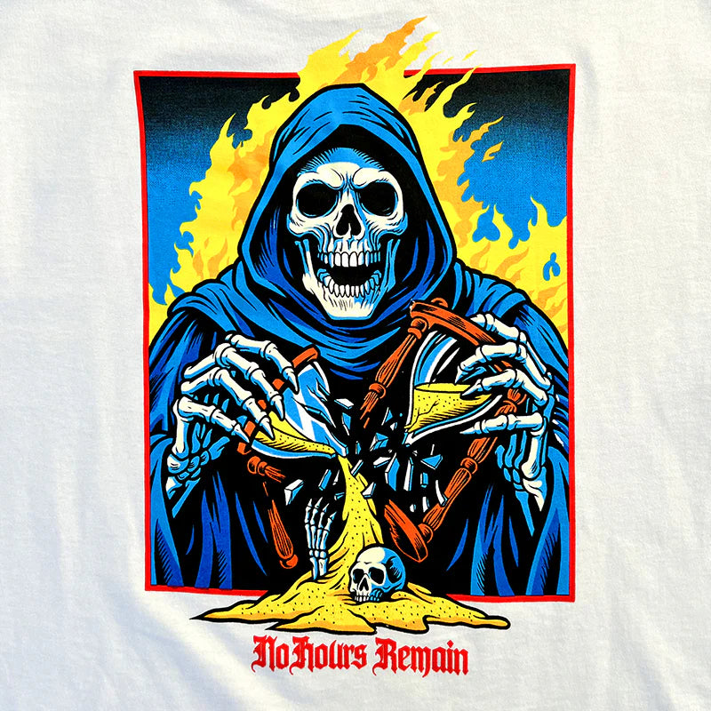 No Hours Remains White S/s Shirt