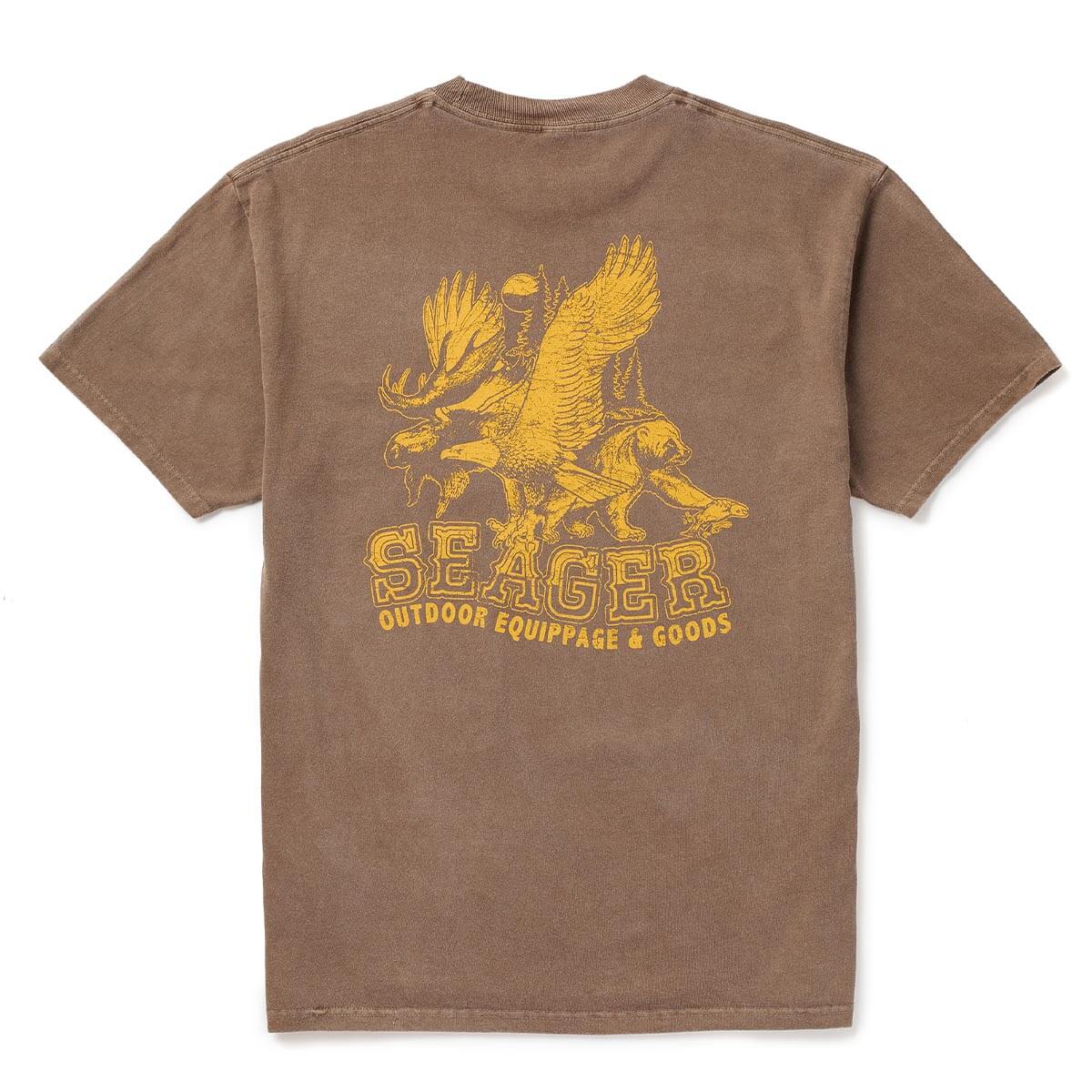 Seager Premium Reserve Pigment Brown S/s Shirt