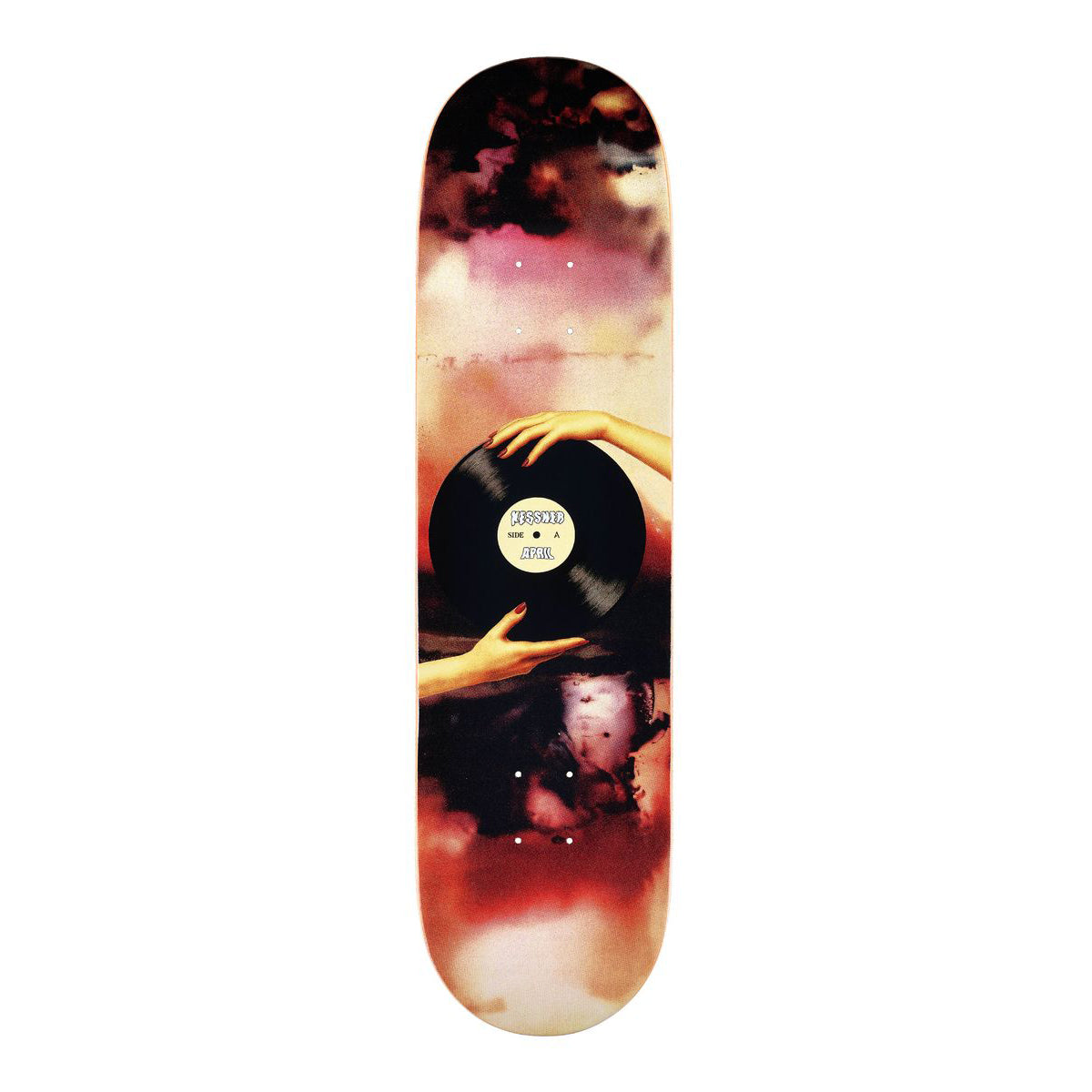 April Ronnie Kessner Record Skateboard Deck