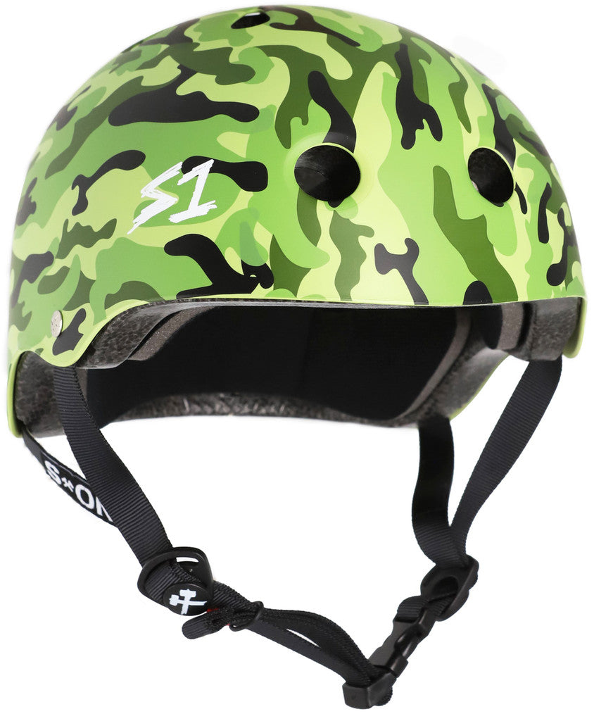 S1 Lifer Green Camo Matte Helmet