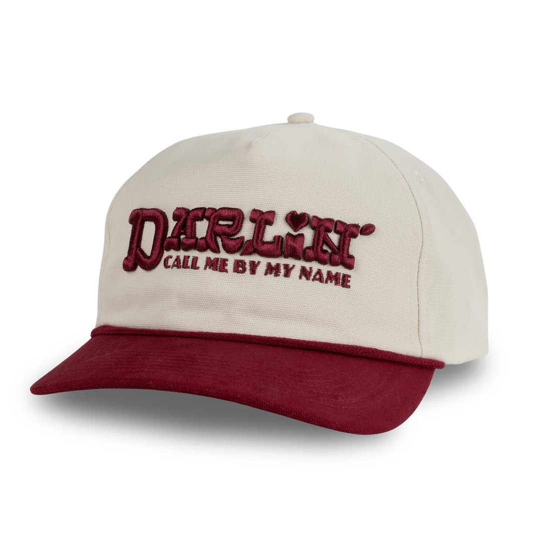 Sendero Darlin' Cream/Maroon 5 Panel Unstructured Snapback Hat