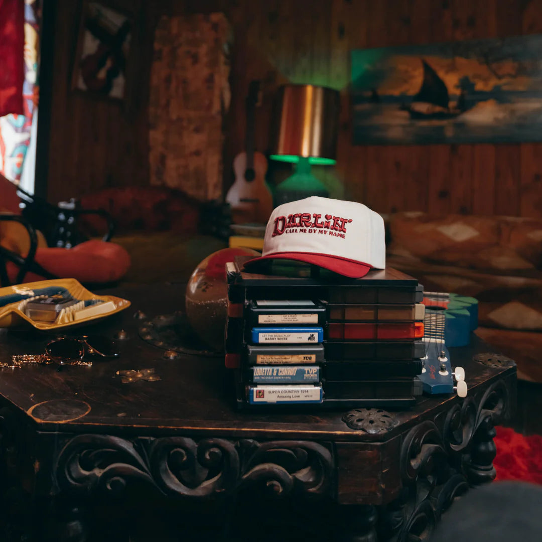Sendero Darlin' Cream/Maroon 5 Panel Unstructured Snapback Hat