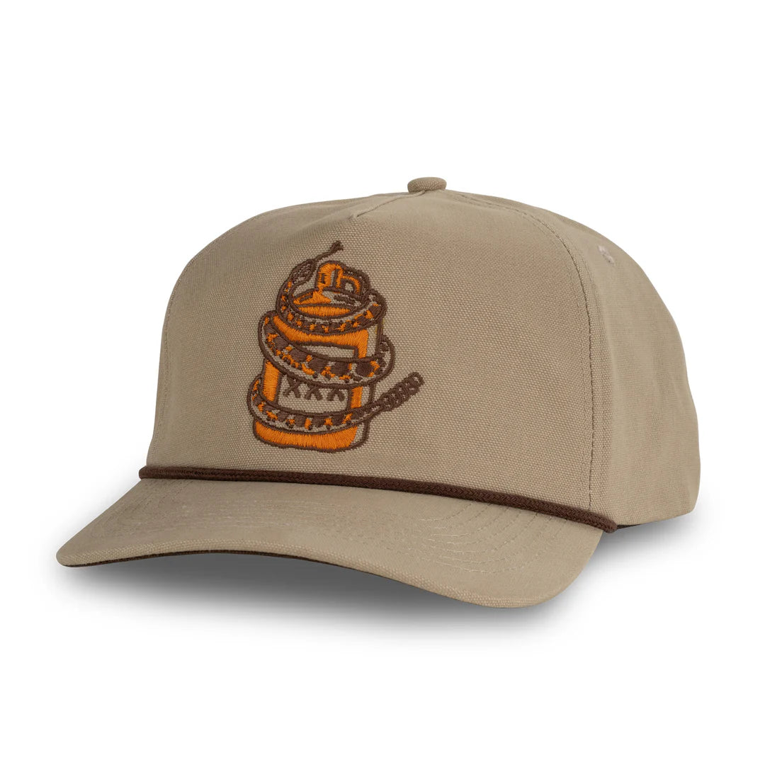 Sendero Pick Your Poison Tan 5 Panel Unstructured Snapback Hat