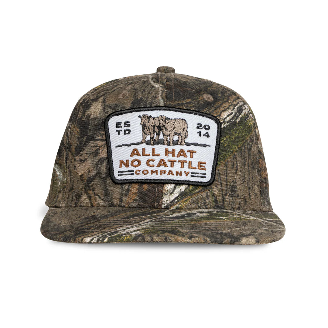 Sendero All Hat No Cattle Mossy Oak Snapback Hat