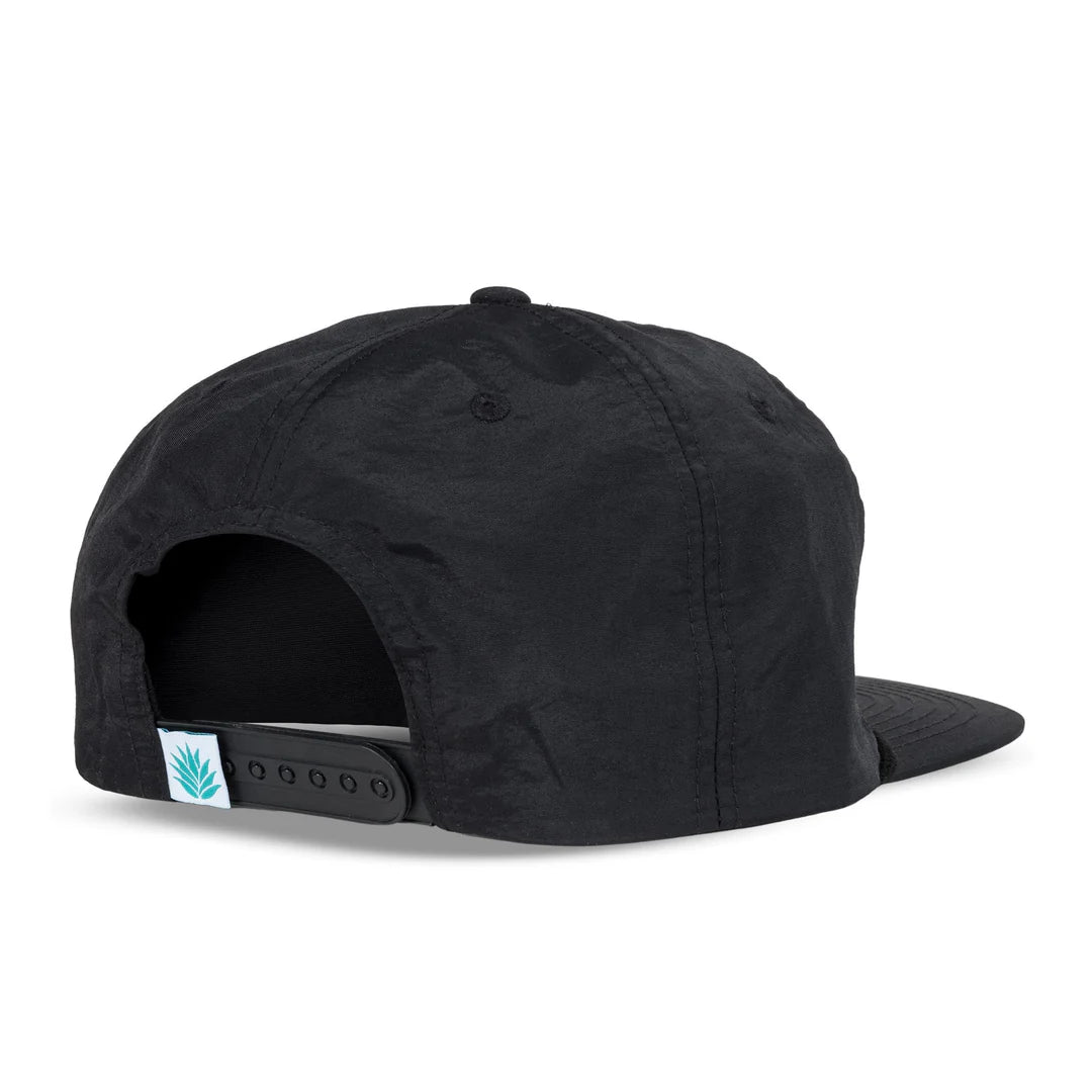 Sendero Logo Black/Gold 5 Panel Unstructured Snapback Hat