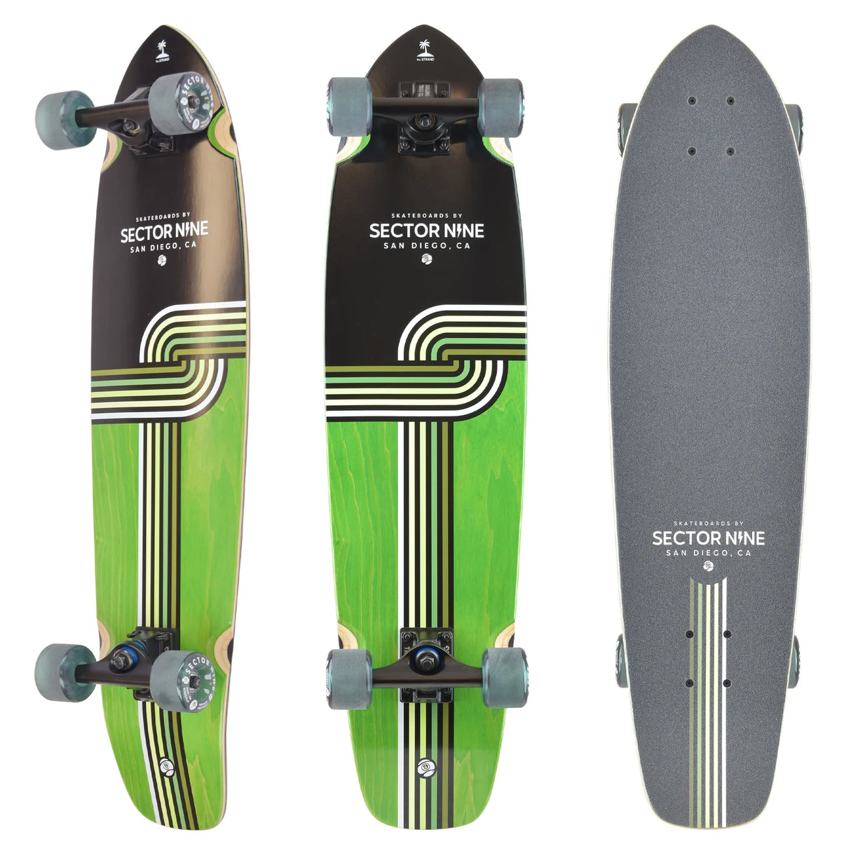 Sector Nine Strand Shralper 34" x 8.7" Cruiser Complete