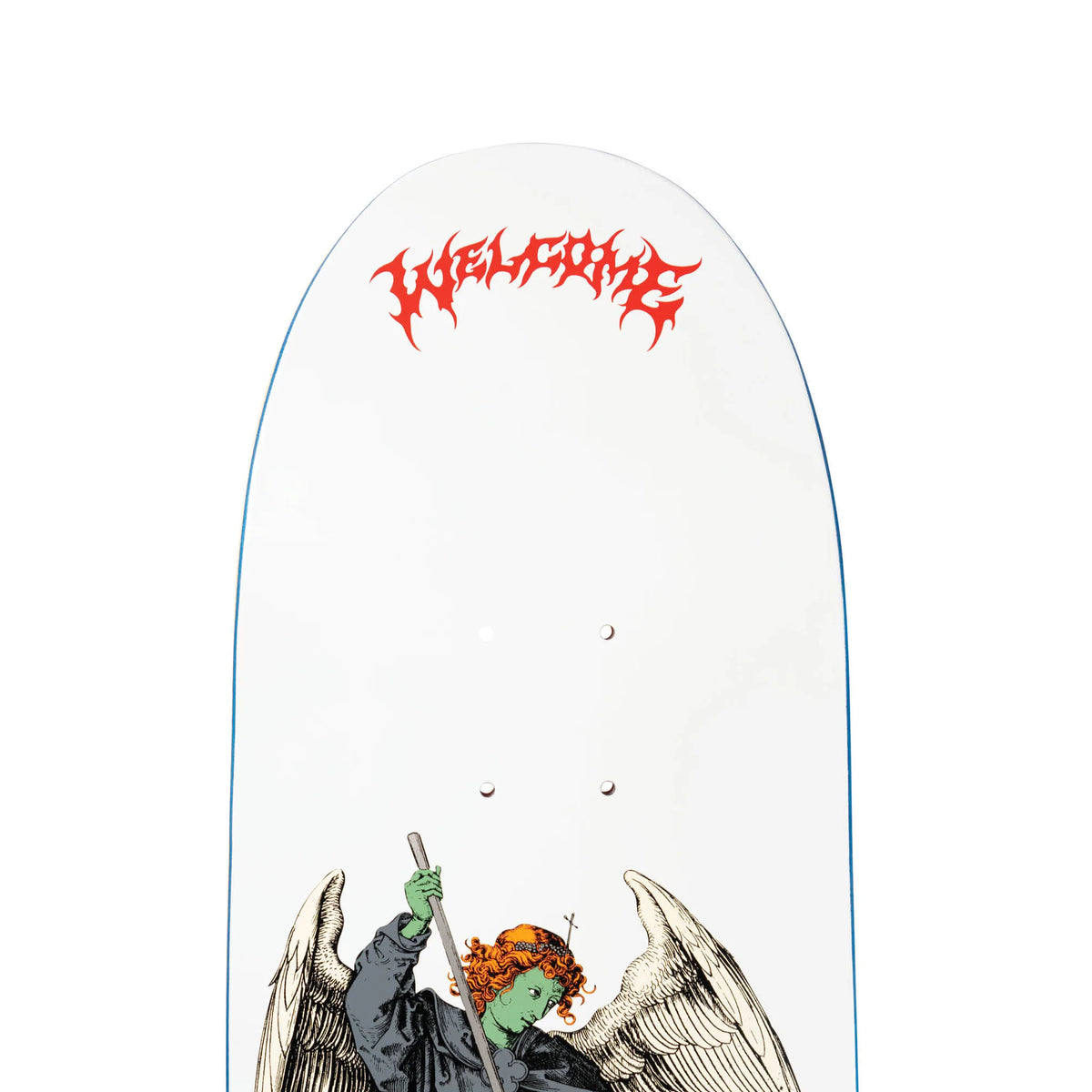 Welcome Nick Garcia Spear on Son of Boline White/Red 8.8" Skateboard Deck