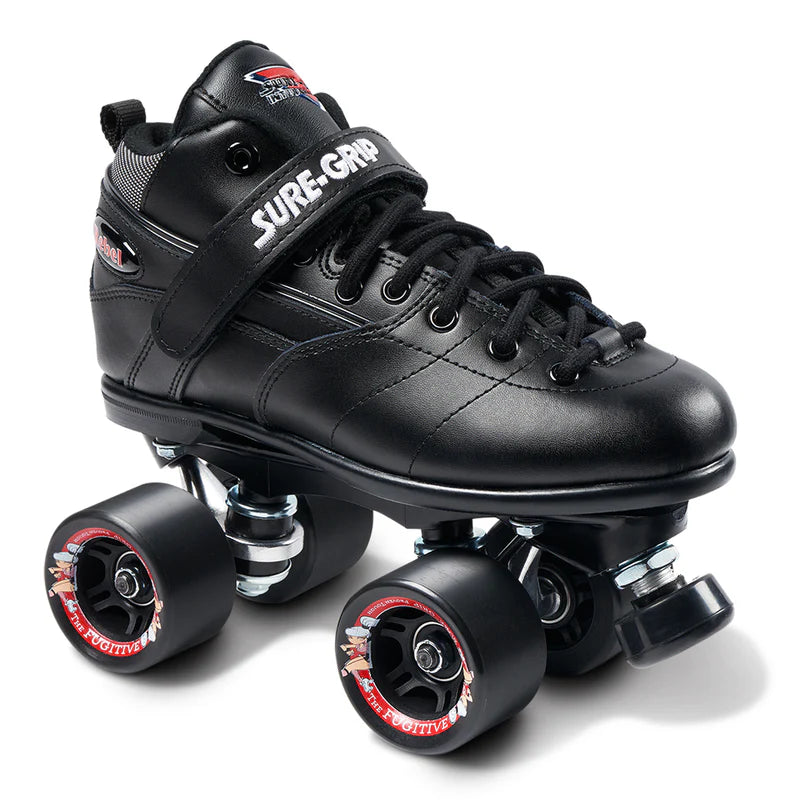 Sure Grip Rebel Black Roller Skates