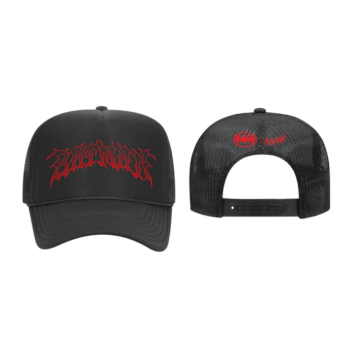 Welcome x Batman Black Trucker Hat