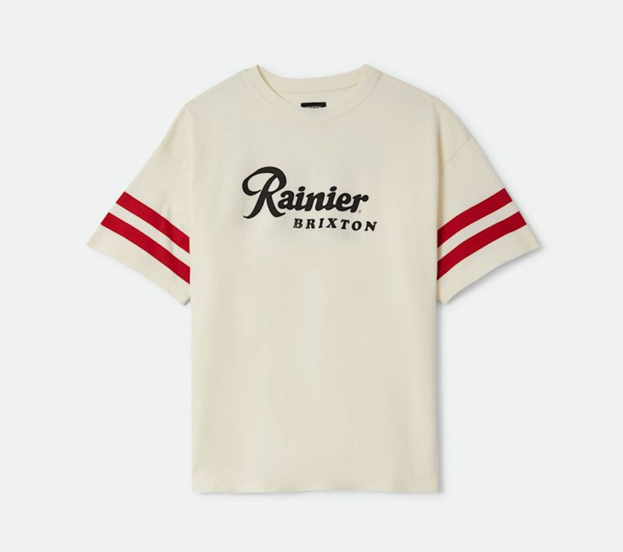Brixton Rainier 1878 Natural S/s Oversized Tee Shirt