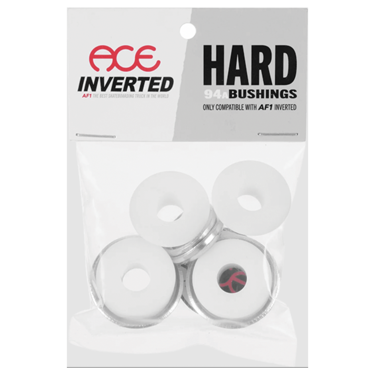 Ace Inverted Hard White Bushings