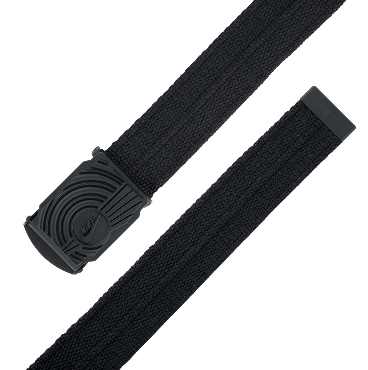 Nike SB Dunk Inspired Black Ribbed Web Belt