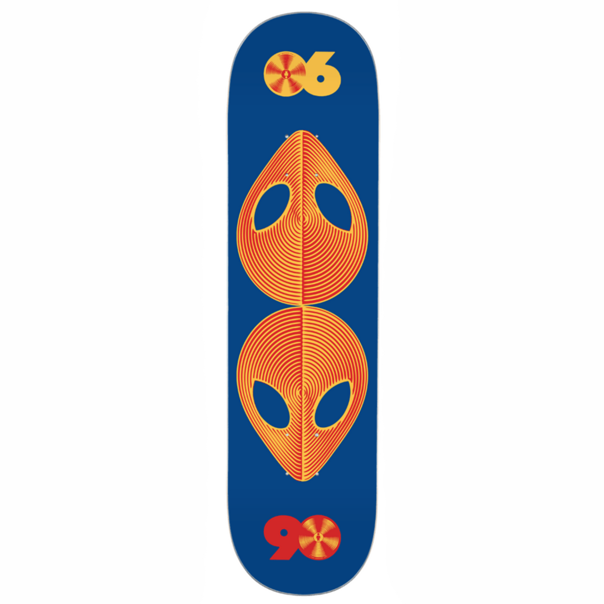 Alien Workshop Scanners Twin Tail Blue 8.0" Skateboard Deck