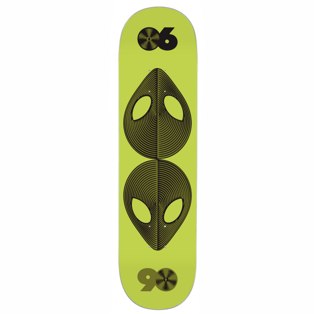 Alien Workshop Scanners Twin Tail Green 8.375" Skateboard Deck