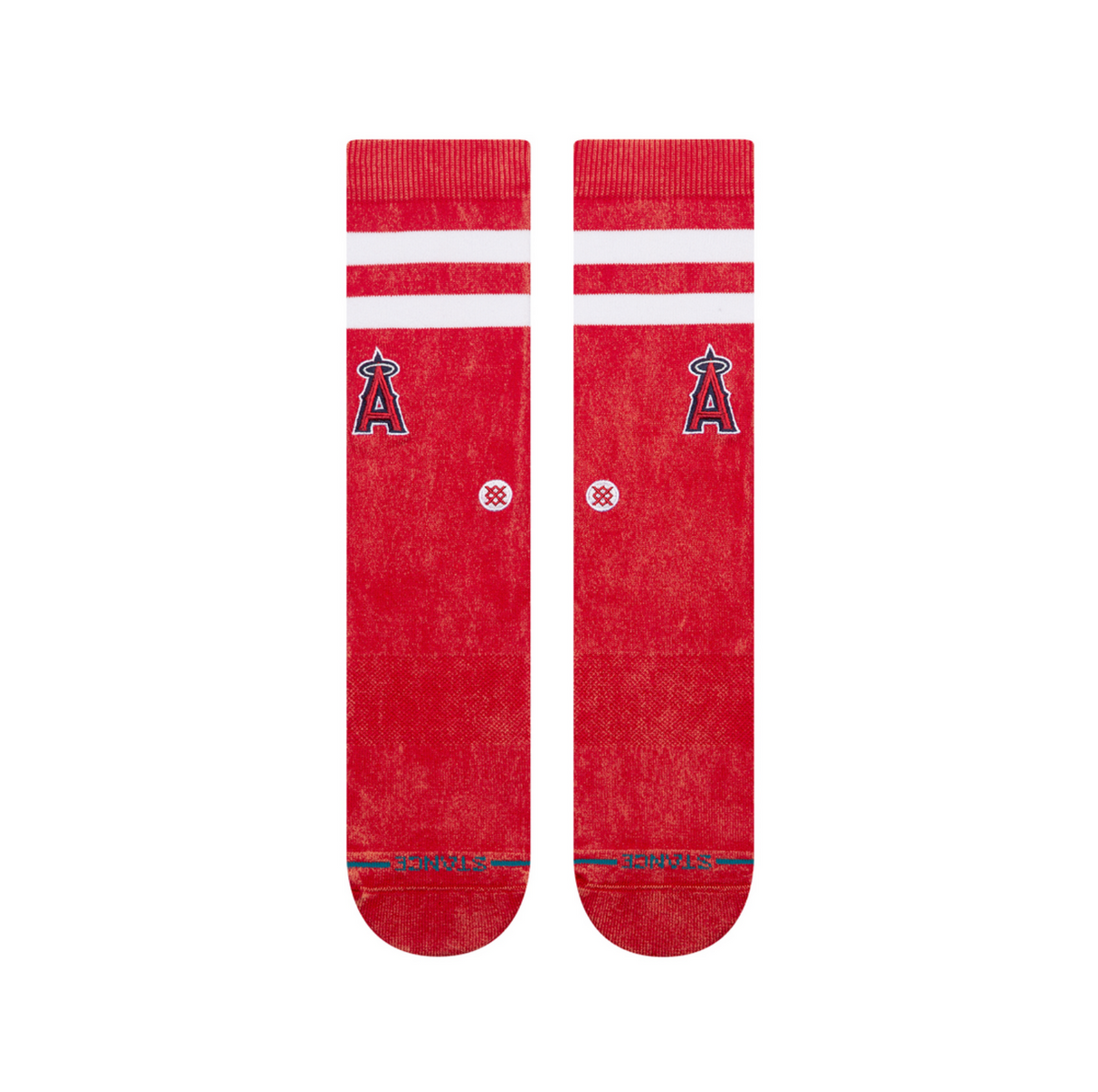Stance Rotation Los Angeles Angels Crest Red Socks