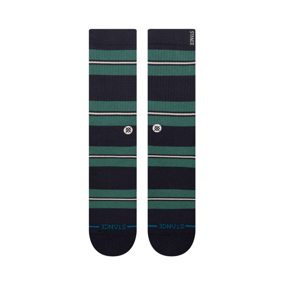 Stance Caesar Stripe Green Socks