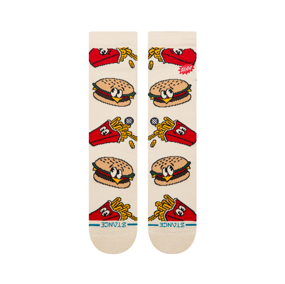 Stance Combo Meal Tan Socks