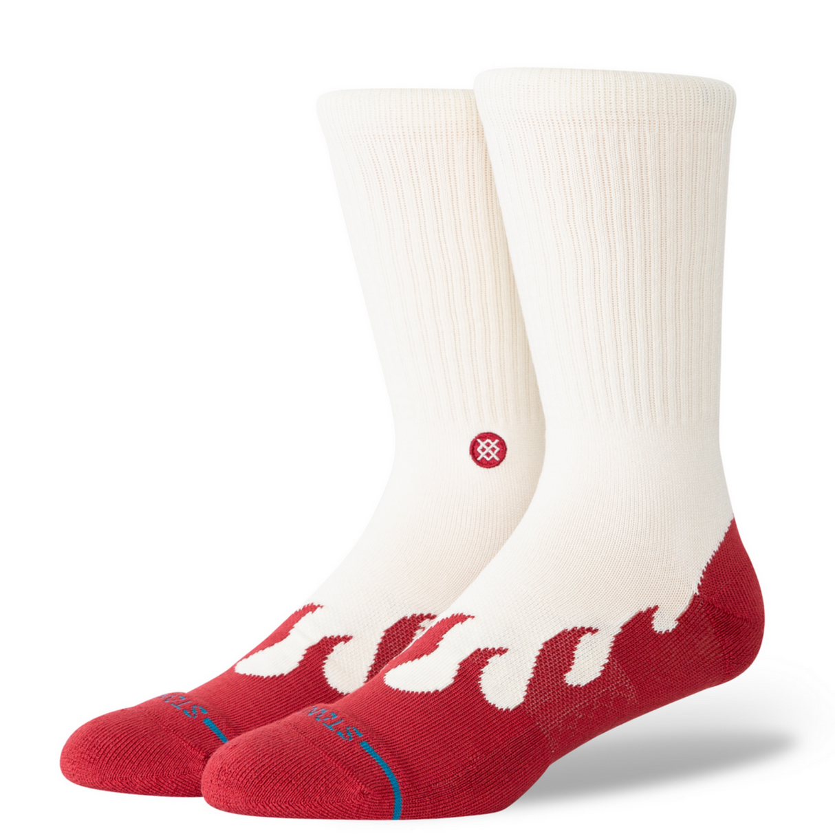 Stance Heating Up Red Socks