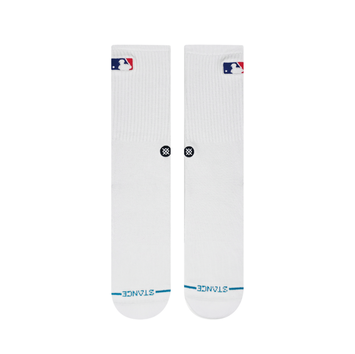 Stance MLB Batterman Crest White Socks