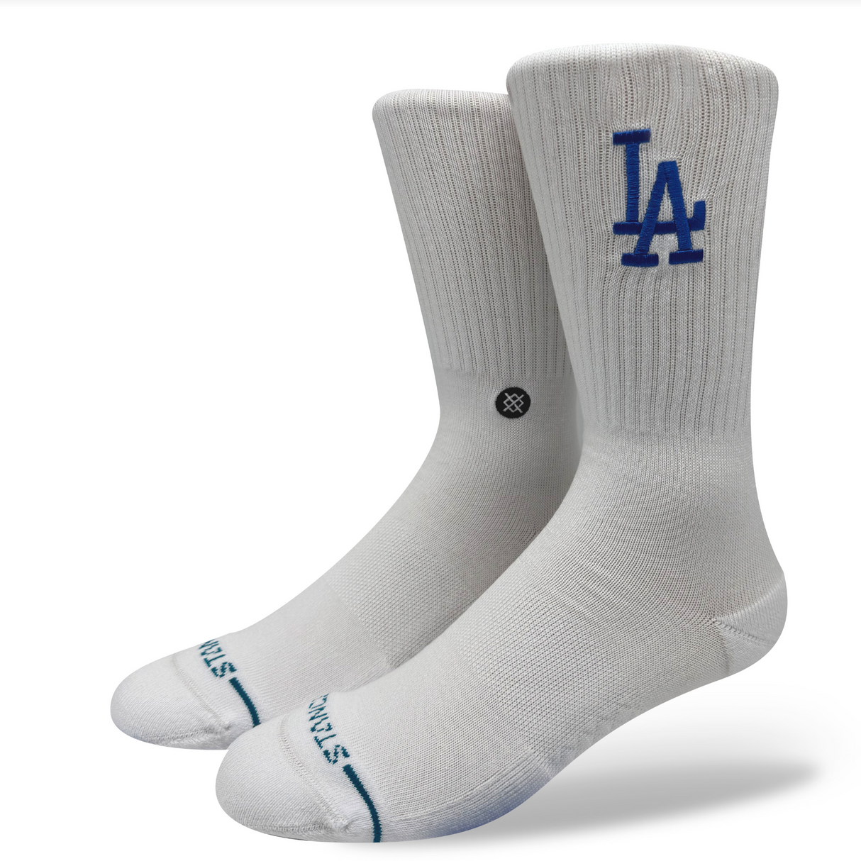 Stance Los Angeles Dodgers Crest White Socks