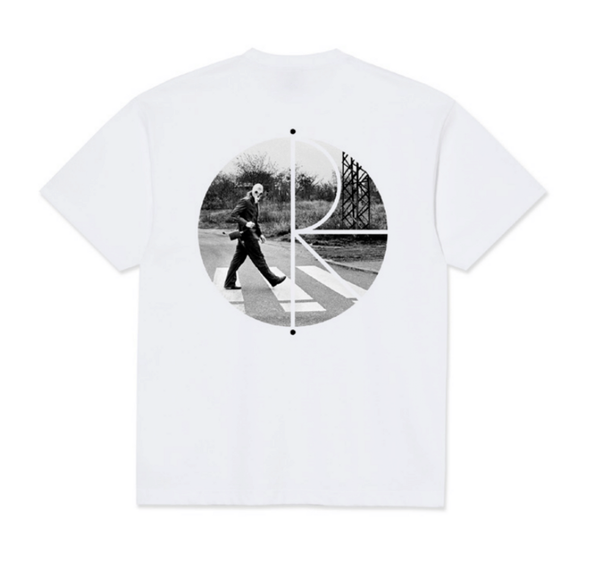 Polar Fill Logo Klez Crossing White S/s Shirt