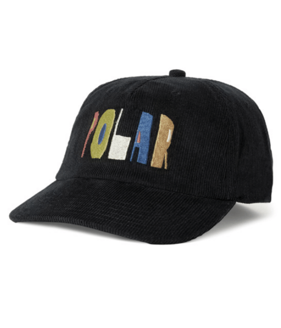 Polar James Cut Logo Black Hat
