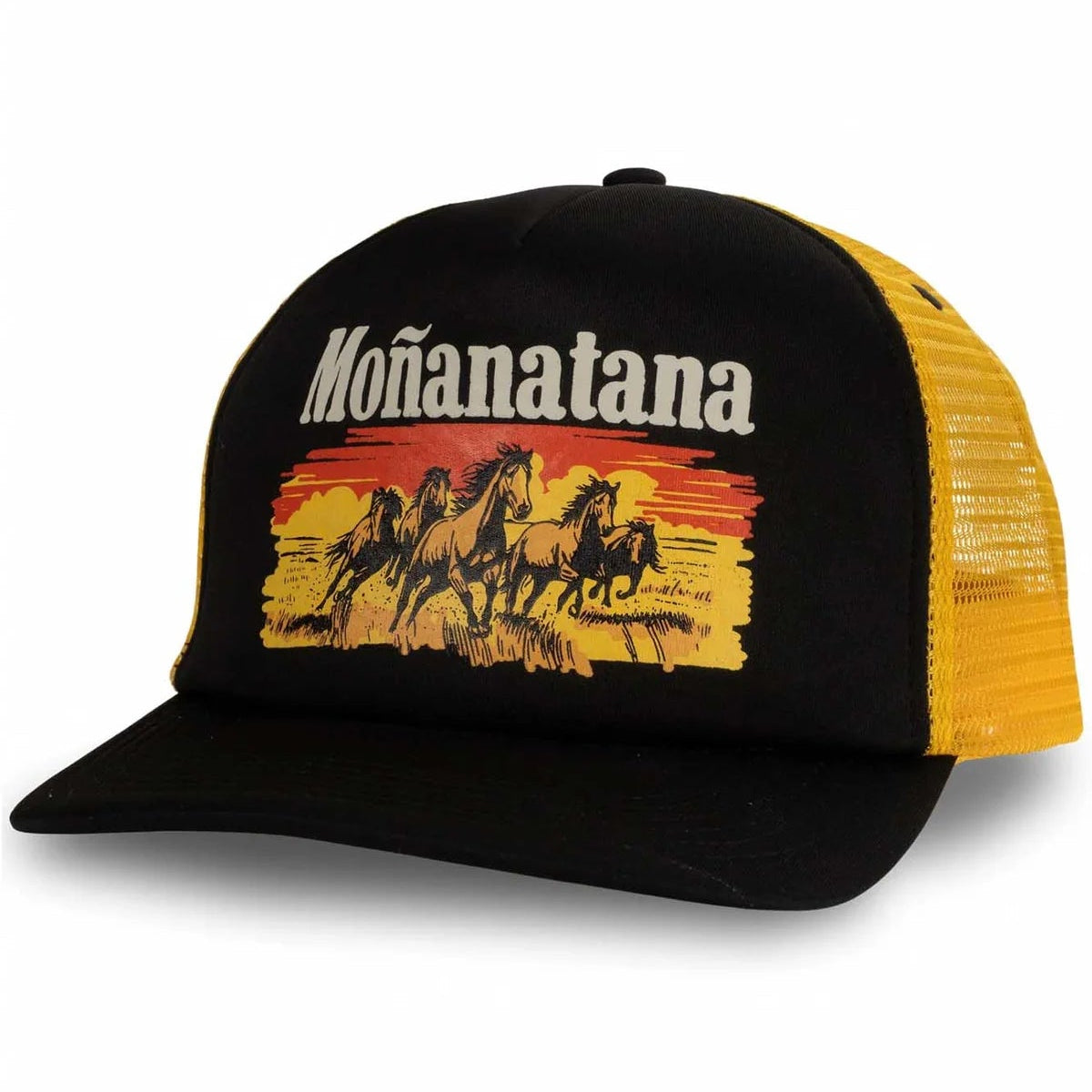 Sendero Monanatana Black Foam Trucker Snapback Hat