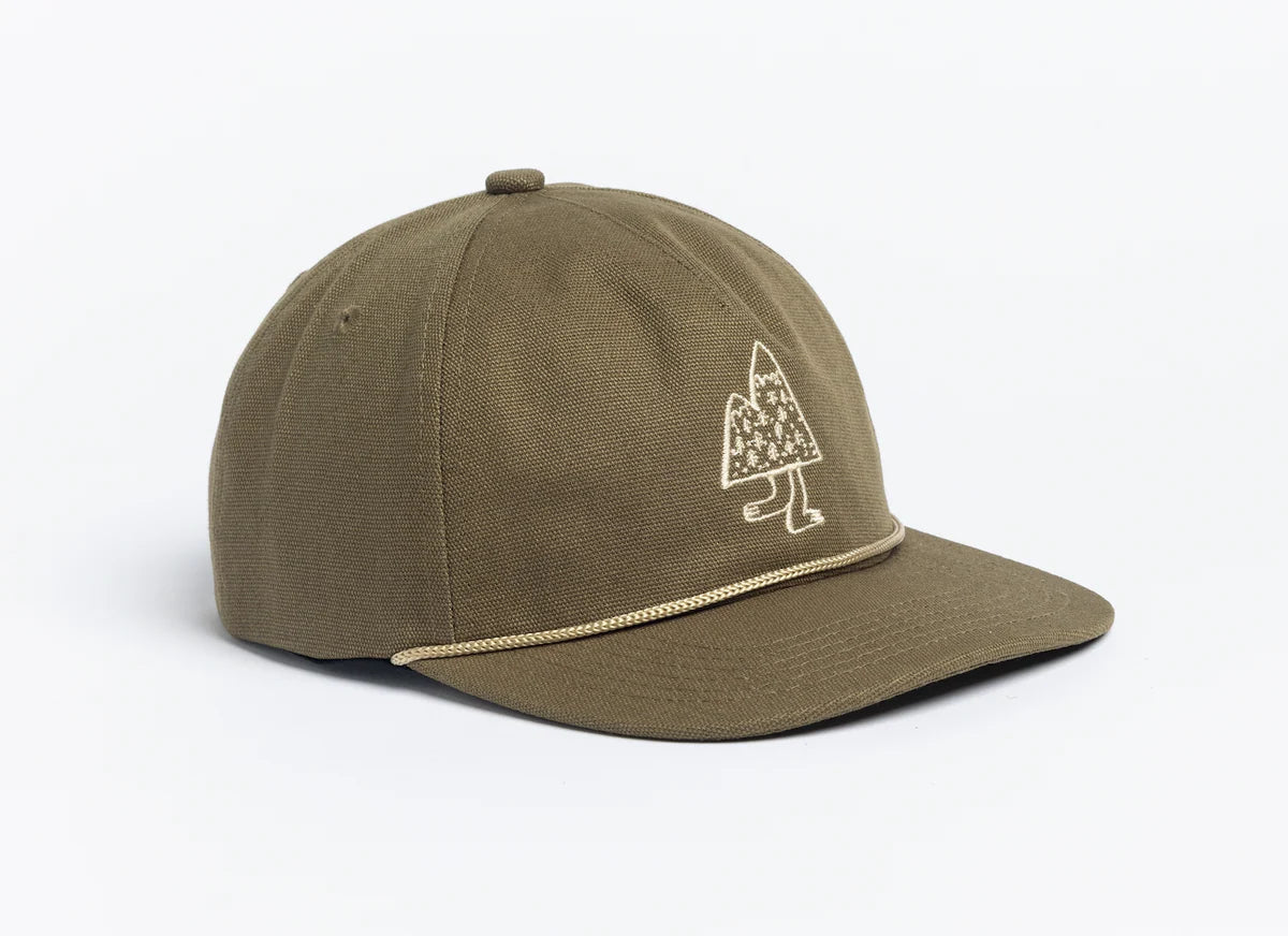 Autumn Canvas 5 Panel Olive Hat