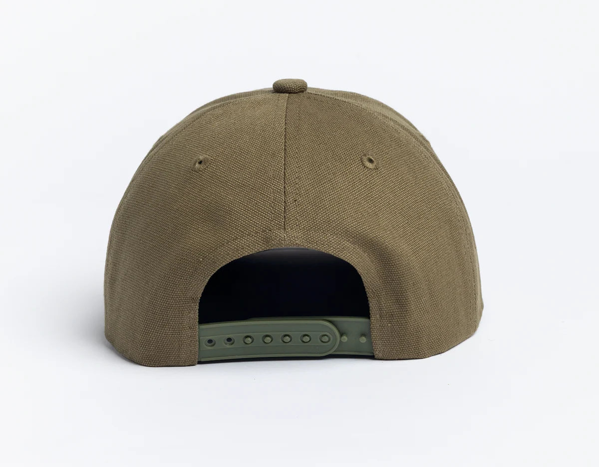 Autumn Canvas 5 Panel Olive Hat