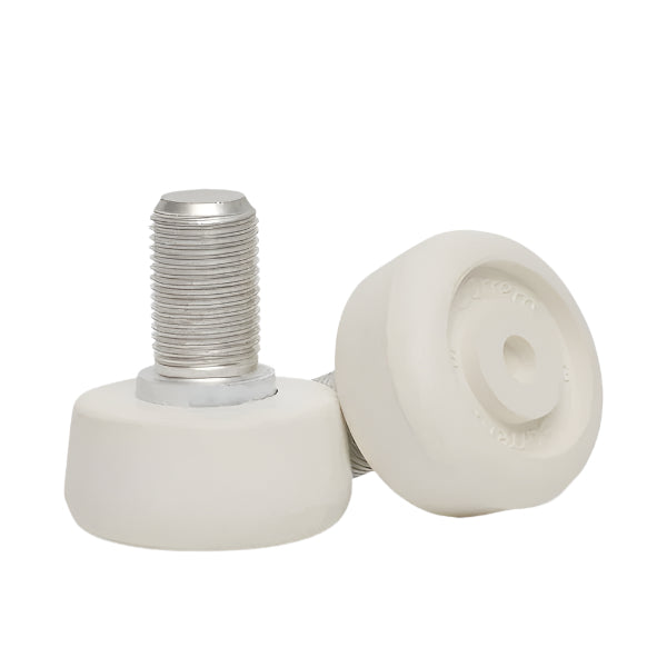 Sure-Grip Carrera White (Set of 2) Toe Stops