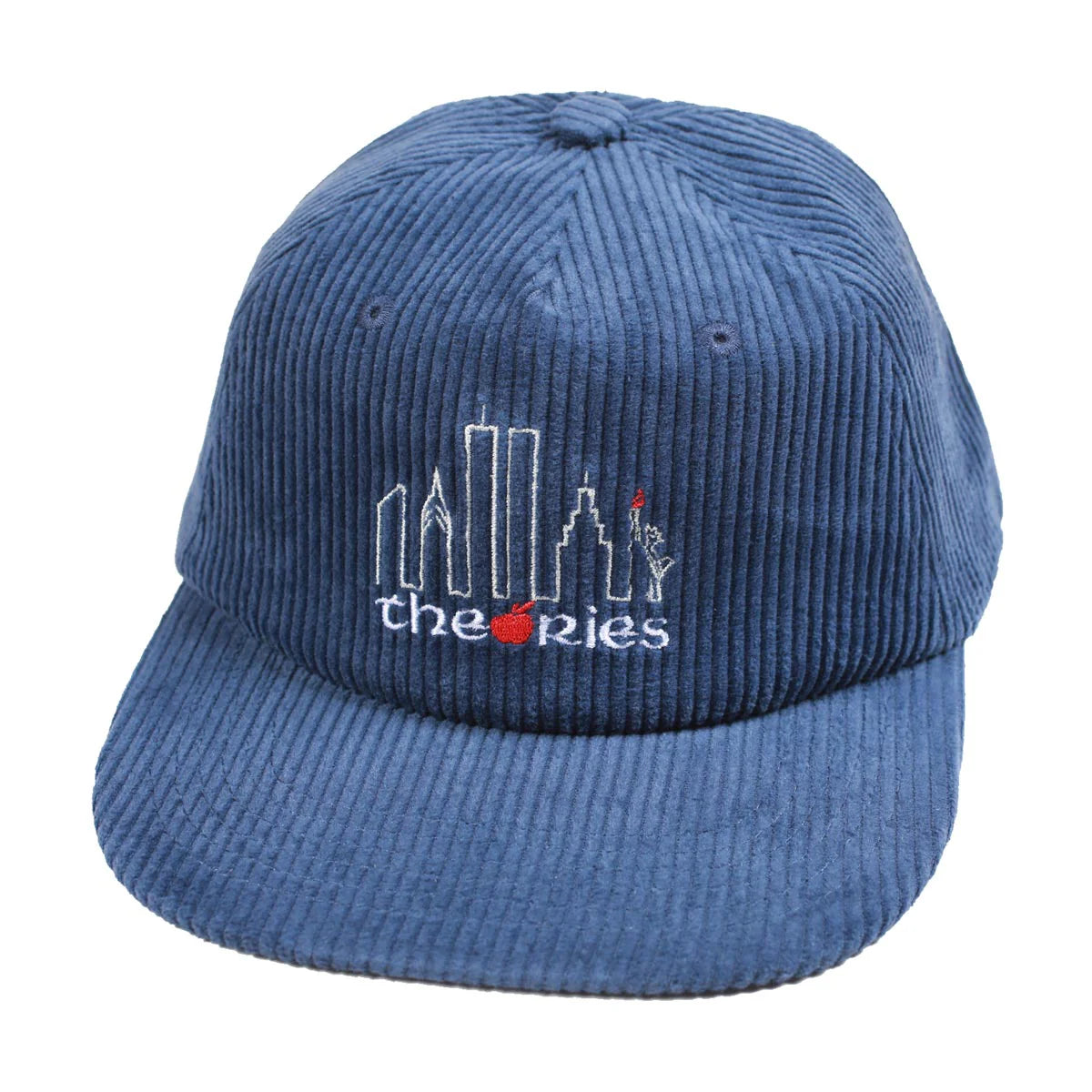 Theories Big Apple Blue Corduroy Strapback Hat