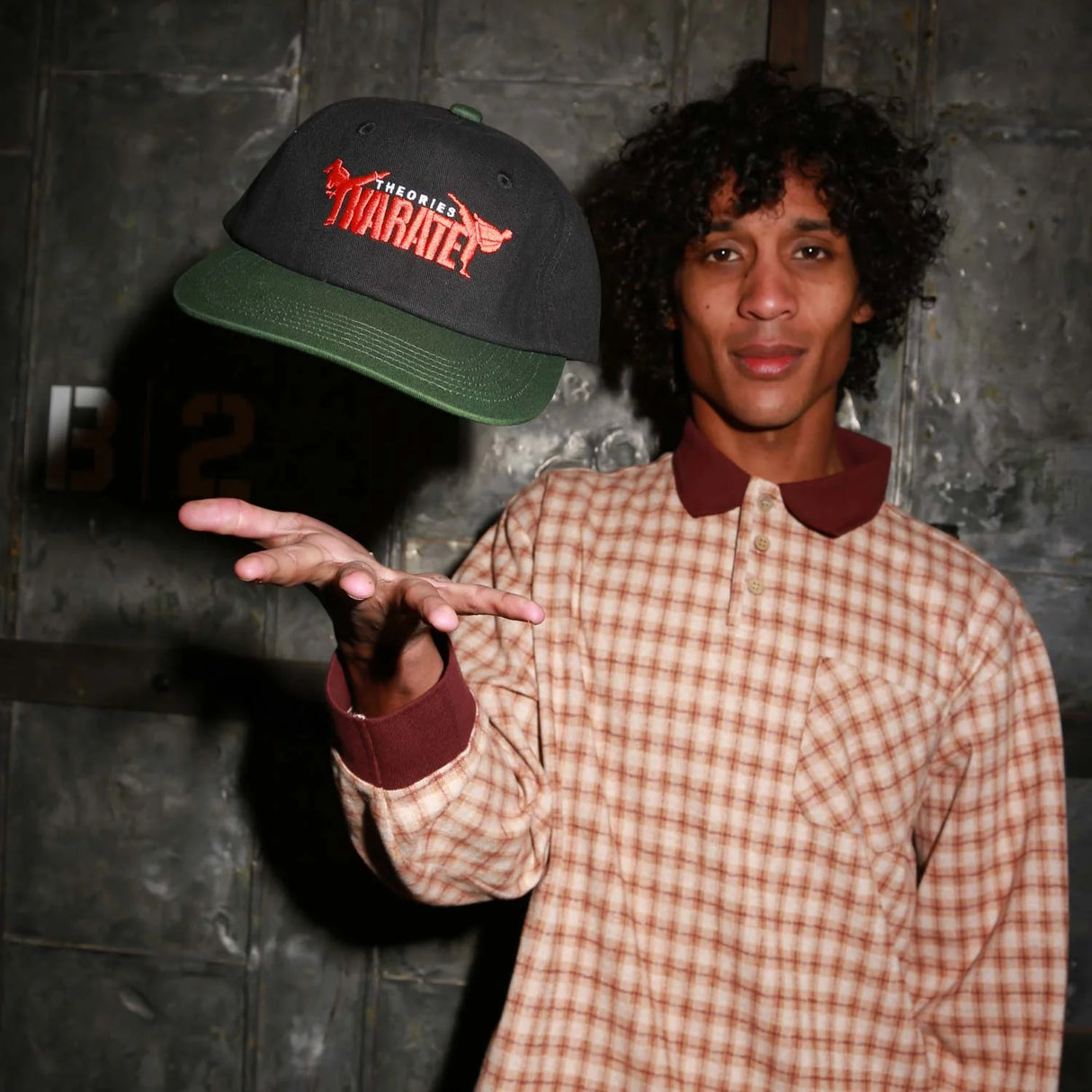 Theories Karate Black Snapback Hat