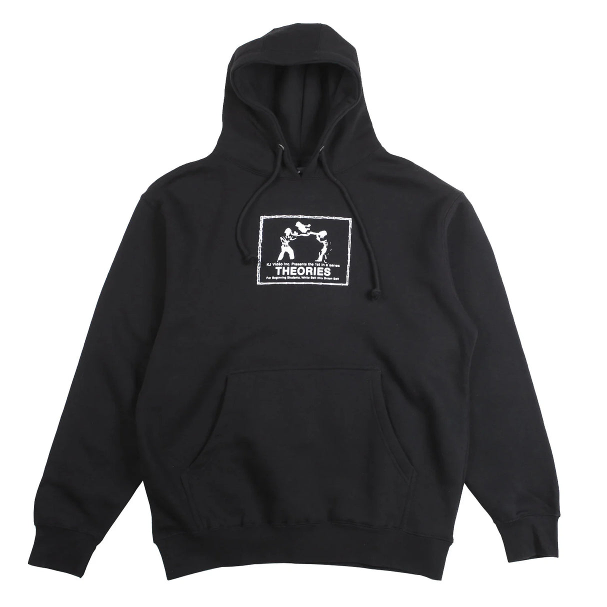 Theories Kumite Black Hooded Sweatshirt
