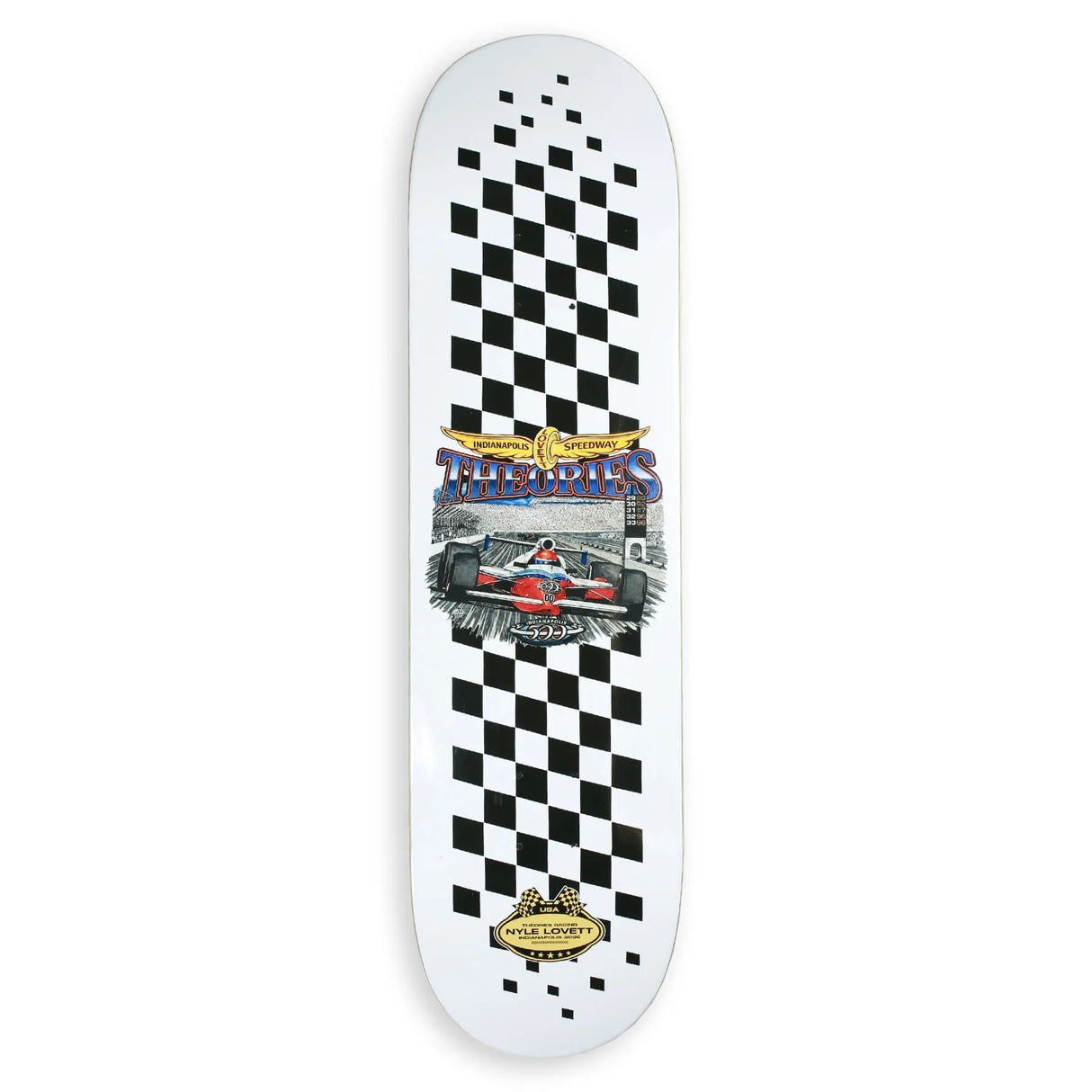 Theories Nyle Lovett Speedway Skateboard Deck