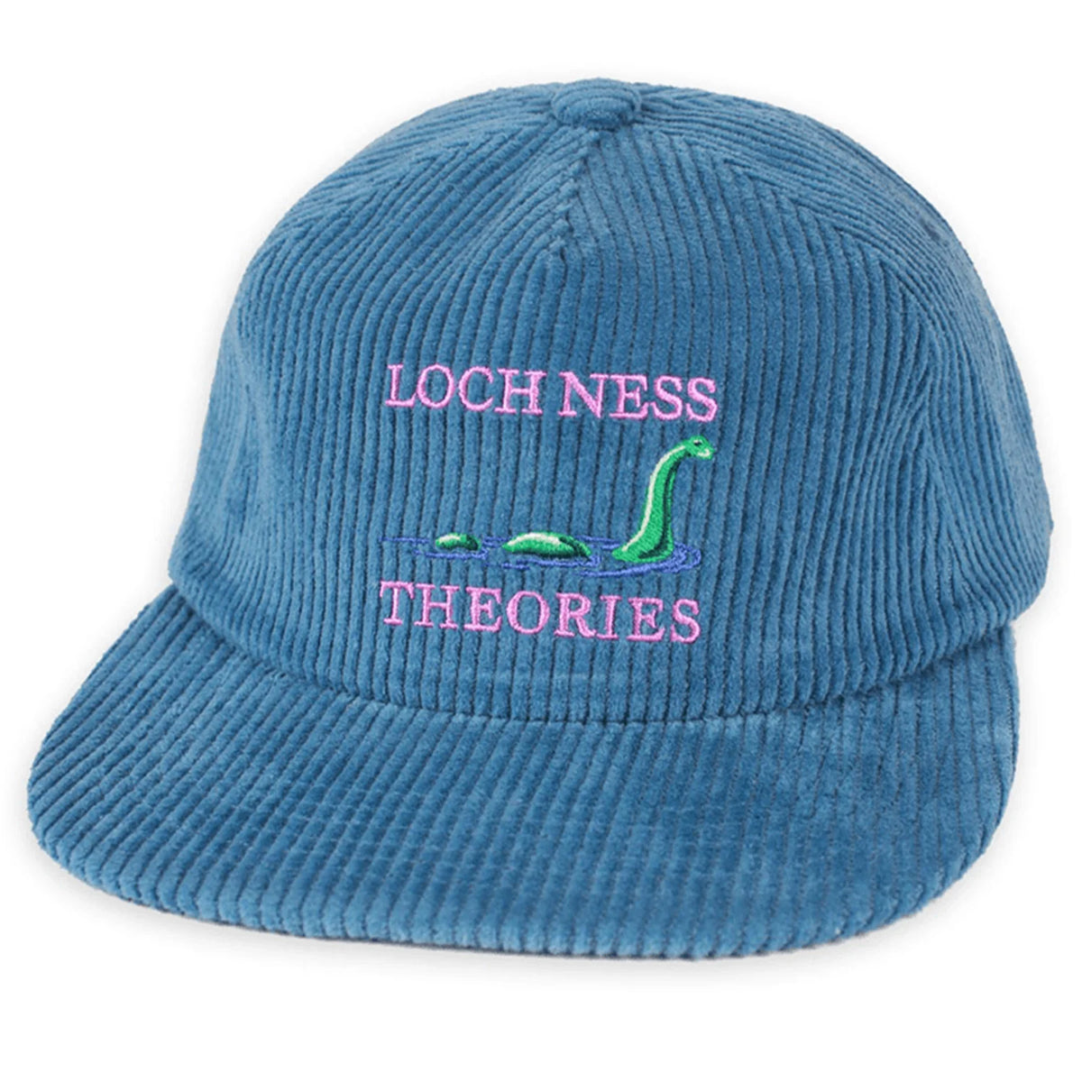 Theories Loch Ness Corduroy Steel Blue Strapback Hat