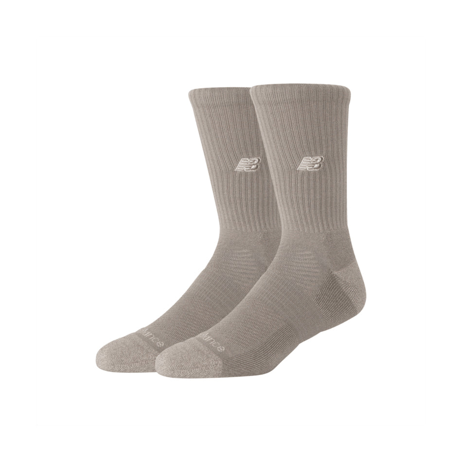 New Balance Active Premium Crew Arid Stone 2 Pack Socks