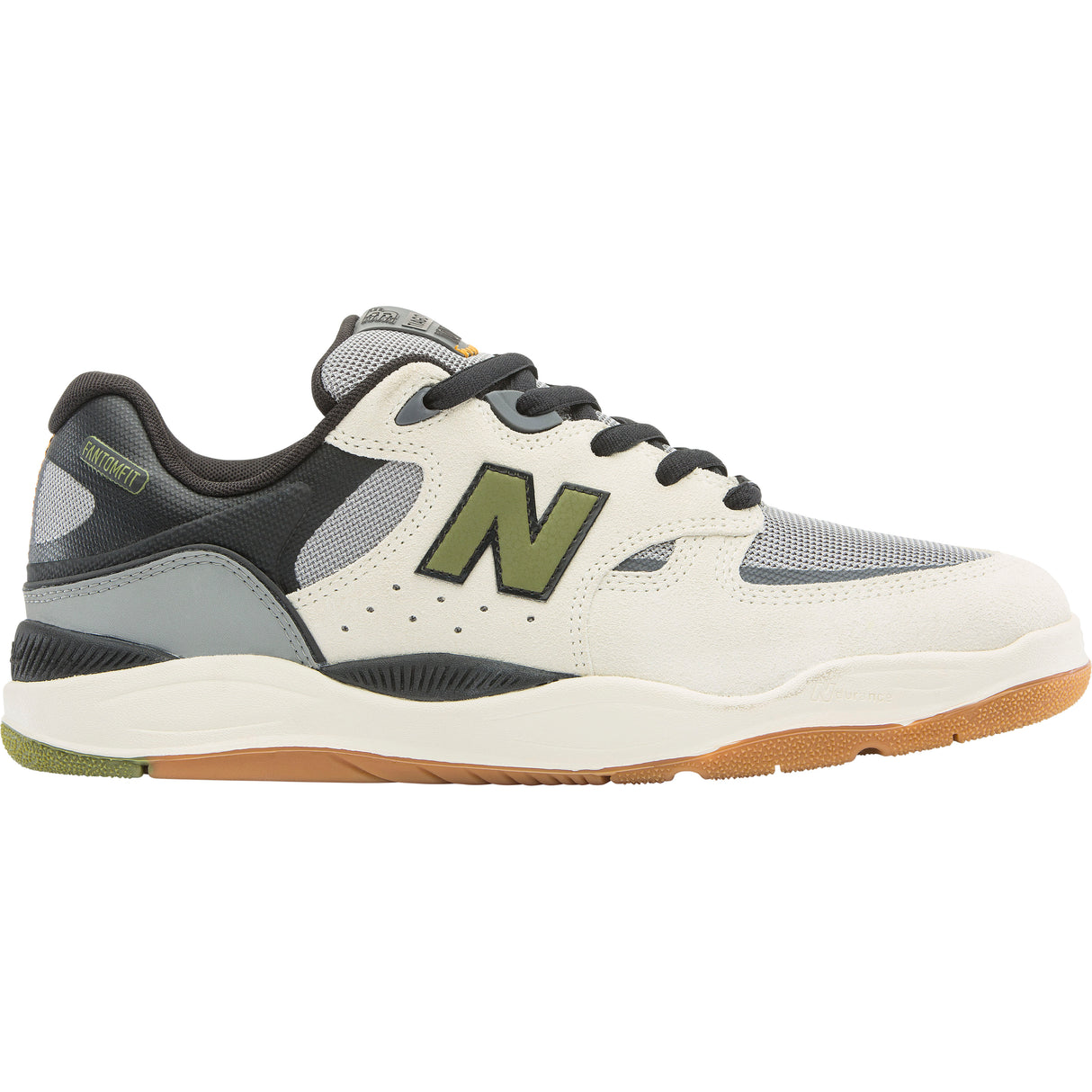 New Balance Numeric Tiago 1010 Sea Salt/Olive Skate Shoes (UN1010B)