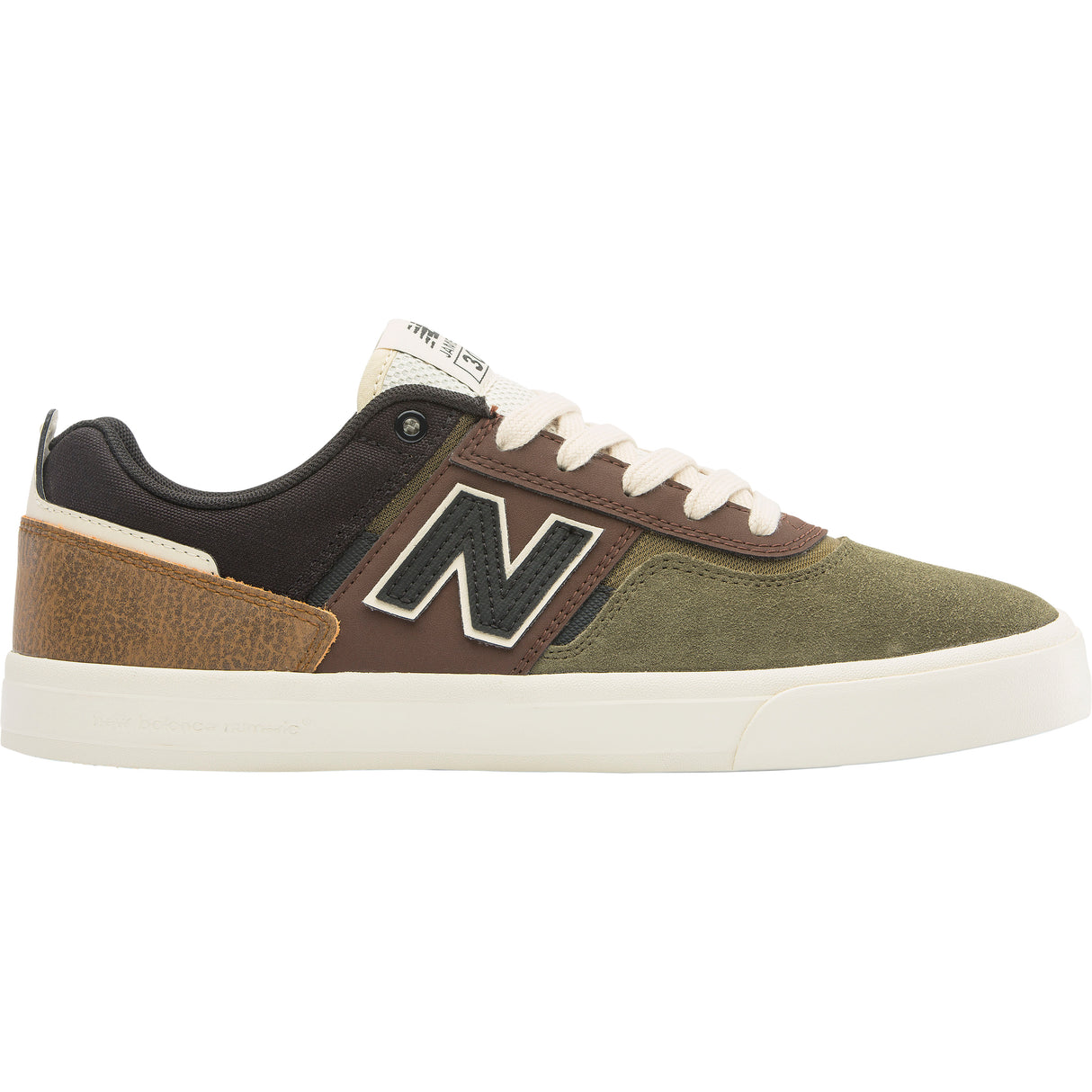 New Balance Numeric Jamie Foy 306 Brown/Olive Skate Shoes (UN306BST)
