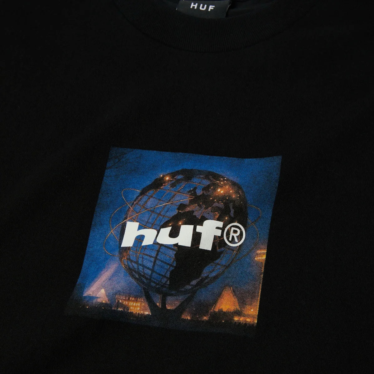 HUF Unisphere Black S/s Shirt