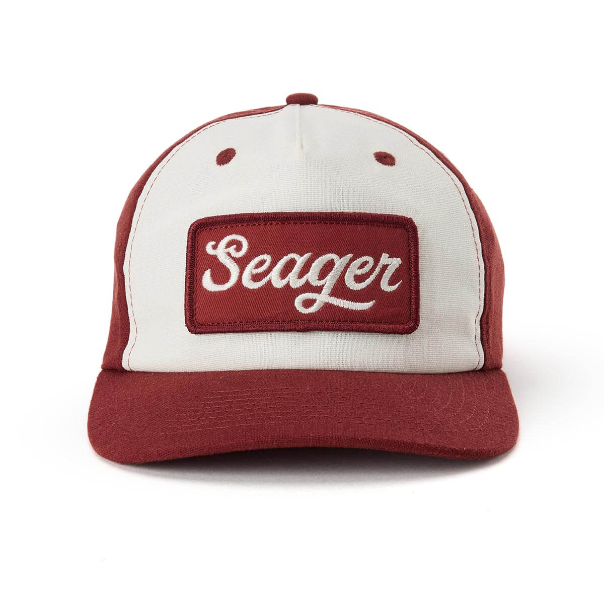 Seager Uncle Bill Red/White Snapback Hat