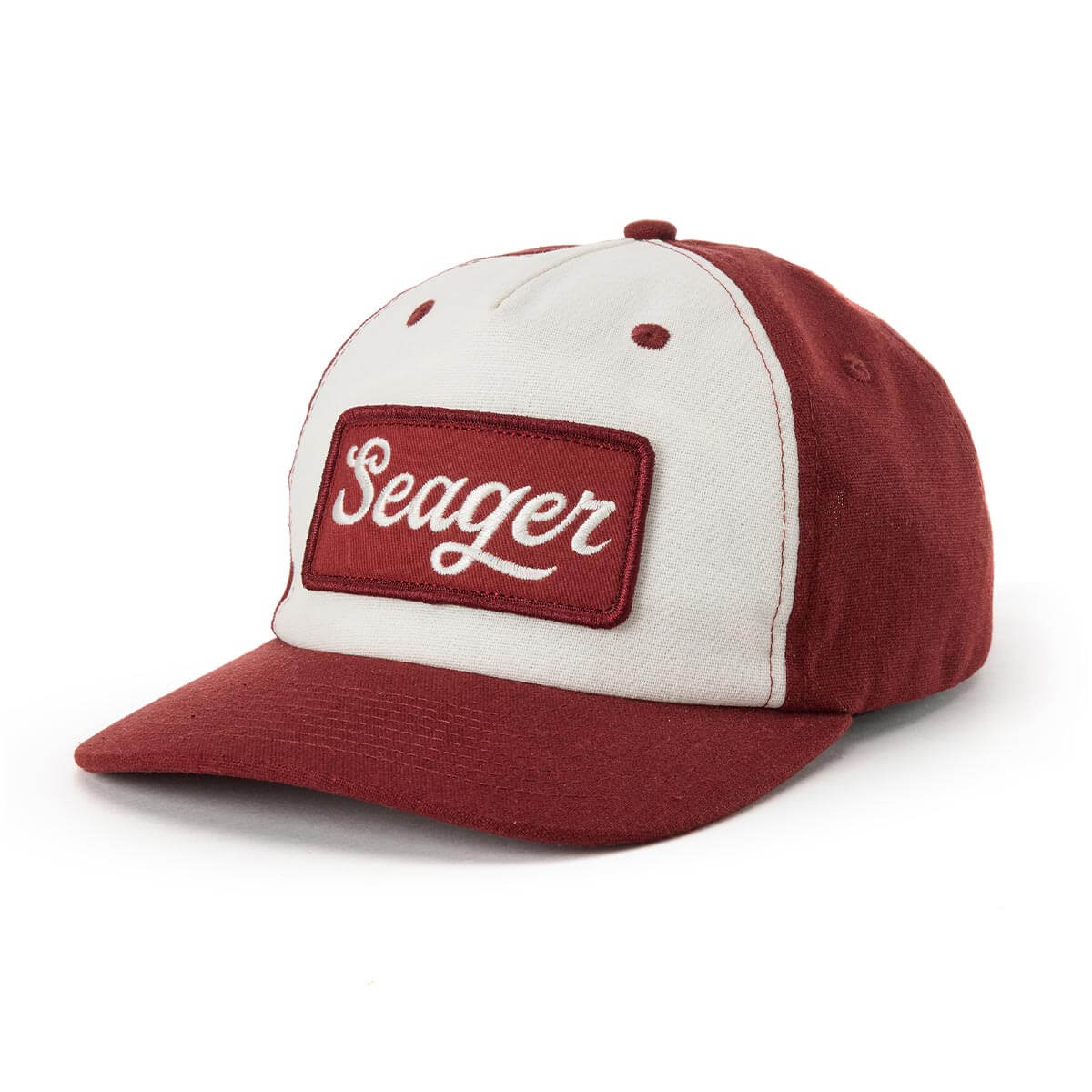 Seager Uncle Bill Red/White Snapback Hat