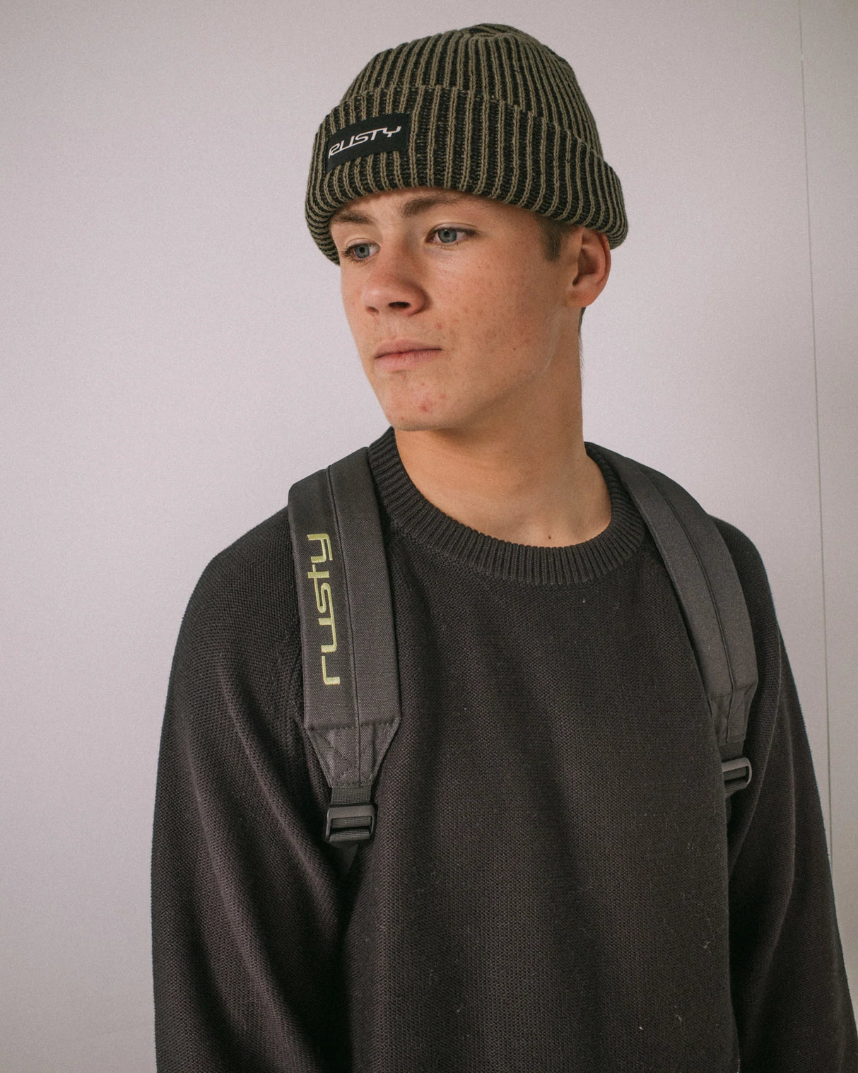 Rusty Voltage Black / Sulphur Backpack