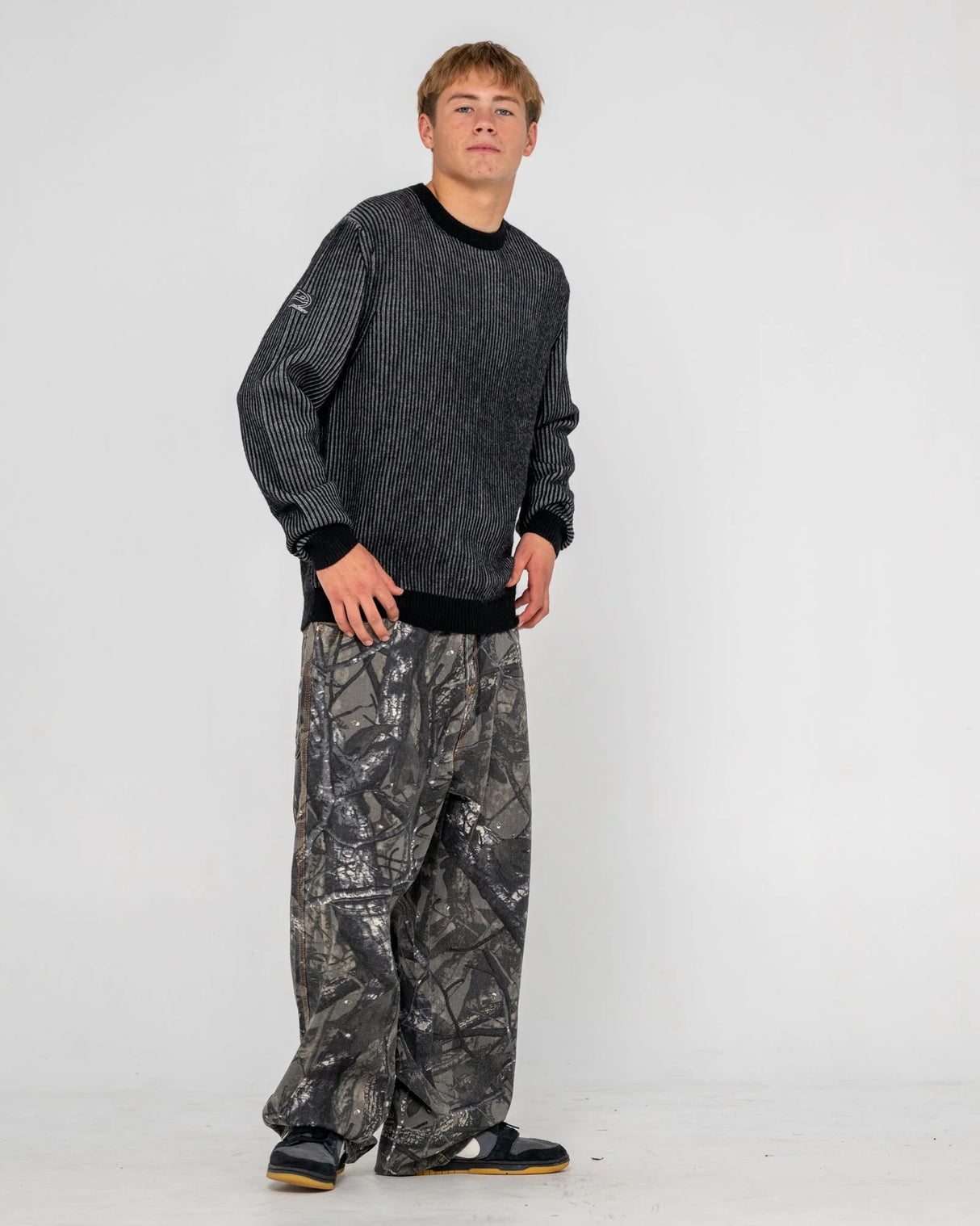 Rusty Flip Rambo Baggy Camo Pant