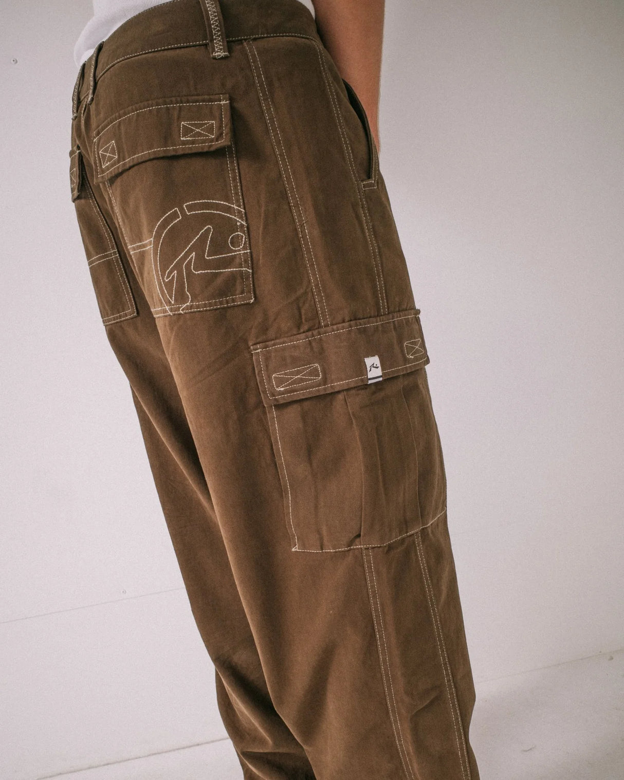 Rusty Grizzly Pinecone Baggy Cargo Pant
