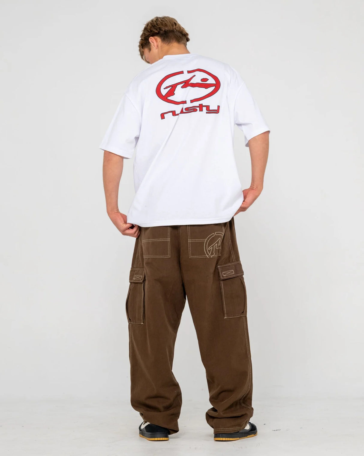 Rusty Grizzly Pinecone Baggy Cargo Pant