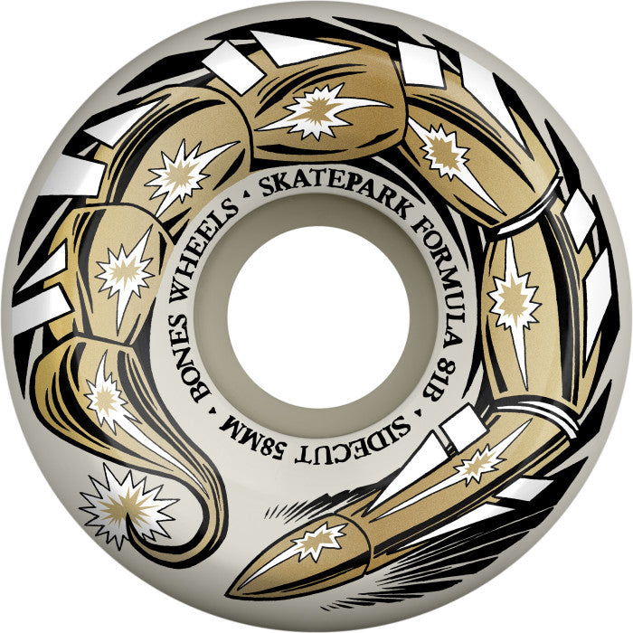 Bones SPF P5 58mm 81B Scorpeedo Side-Cut Wheels